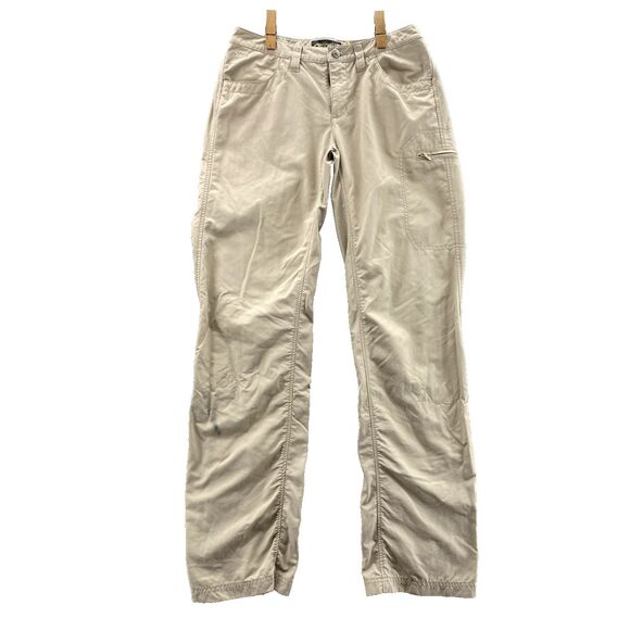 Mountain Khaki Snake River Pants Women's 4 Long Nylon Performance Outdoor Hiking - Picture 1 of 16